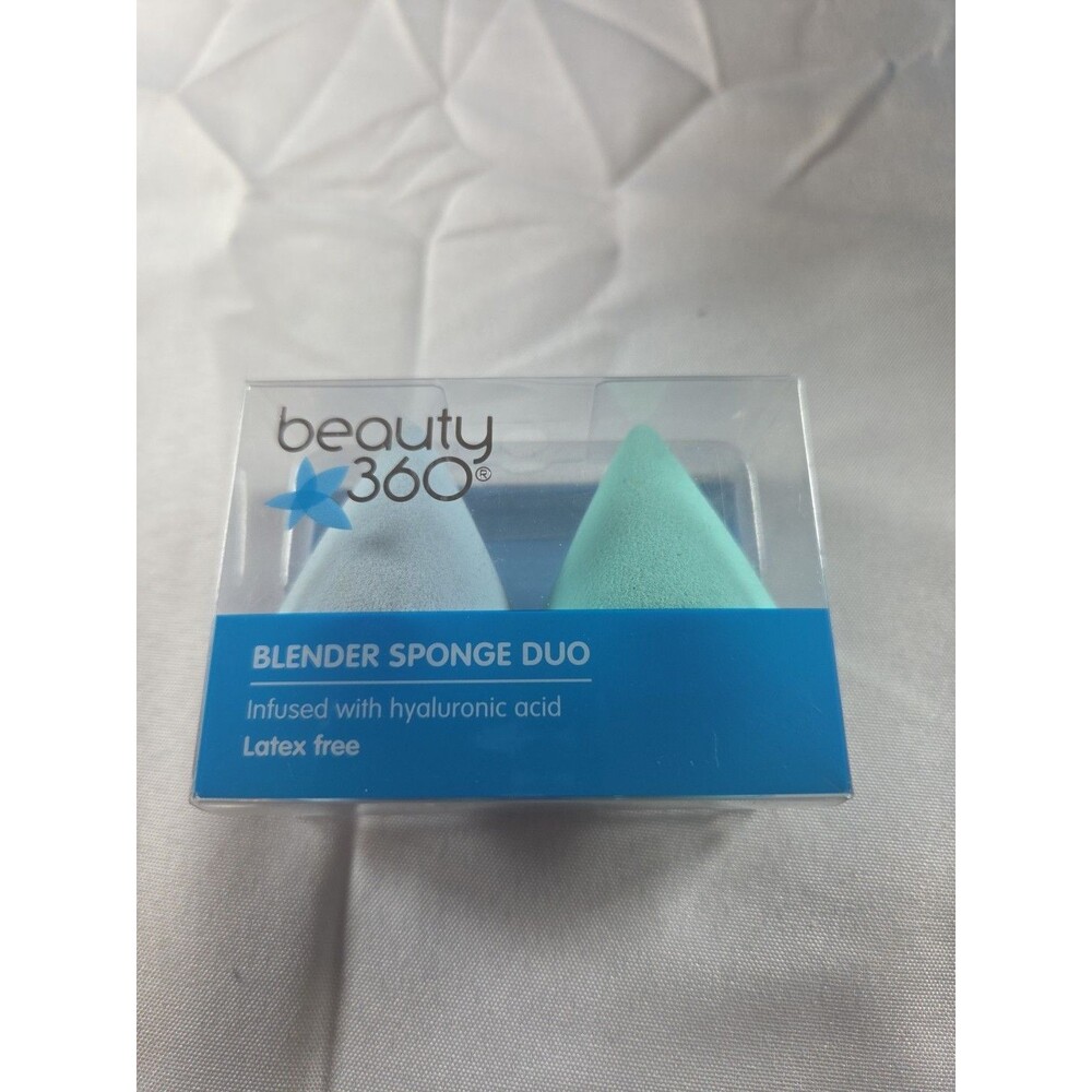 Beauty 360 Blender Sponge Duo, Latex Free,